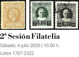 Filatelia - 2ª Sesión
