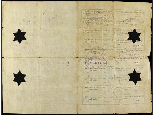 ANTIGUOS. Obligación al portador 25 Pesetas. 1 Octubre 1883.