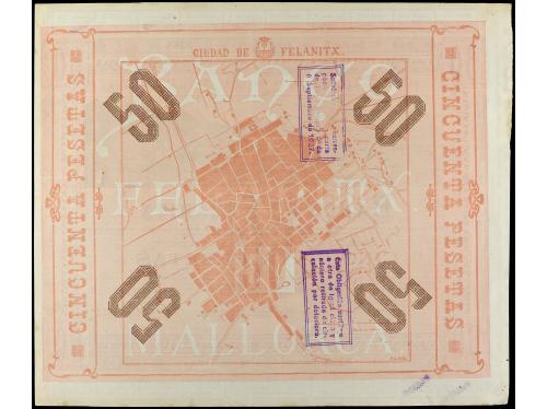 ANTIGUOS. Obligación al portador 50 Pesetas. 1 Julio 1927. B