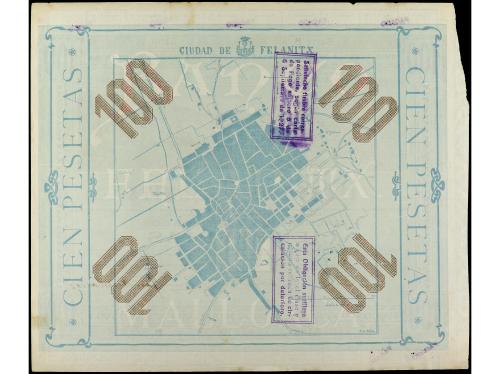 ANTIGUOS. Obligación al portador 100 Pesetas. 1 Julio 1927. 