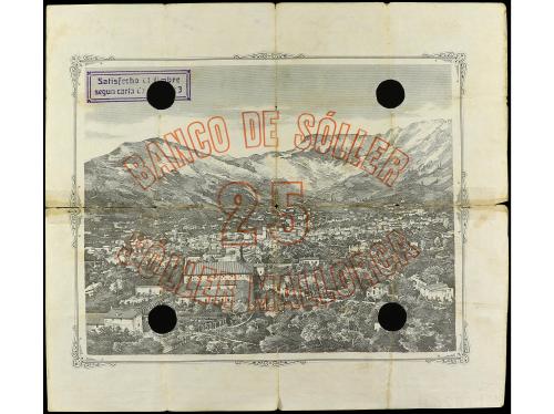 ANTIGUOS. Obligación al portador 25 Pesetas. 1 Enero 1930. B