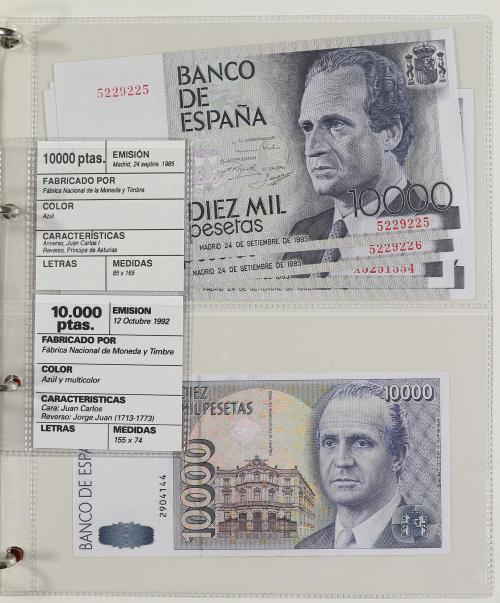 Lote 31 billetes 200 (3), 500 (5), 1.000 (5), 2.000 (6), 5.0
