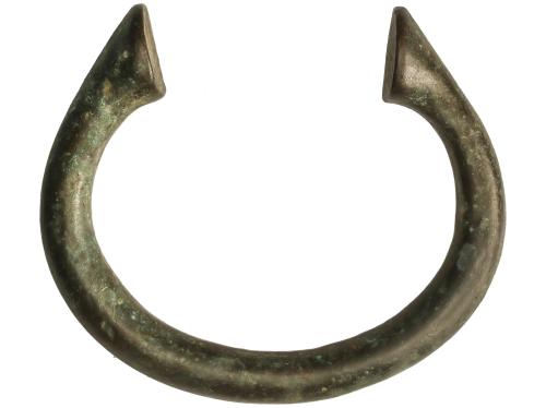 NIGERIA. Manilla popo (dinero brazalete de esclavos). Siglos