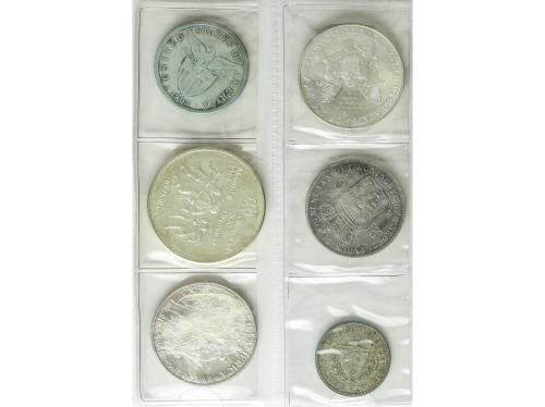 LOTES Y COLECCIONES EXTRANJERO. Lote 33 monedas. Siglo XIX, 