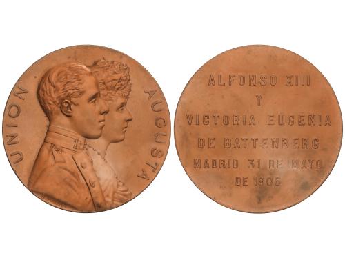 ALFONSO XIII. Boda Real Alfonso XIII y Victoria Eugenia de B