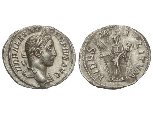 IMPERIO ROMANO. Denario. 231-235 d.C. ALEJANDRO SEVERO. Anv.