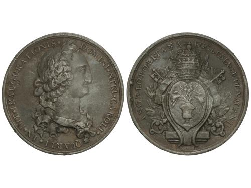 CARLOS IV. Medalla de proclamación. (1790). PUEBLA DE LOS AN