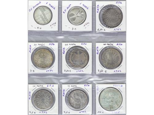 LOTES Y COLECCIONES EXTRANJERO. Lote Más de 80 monedas. Sigl