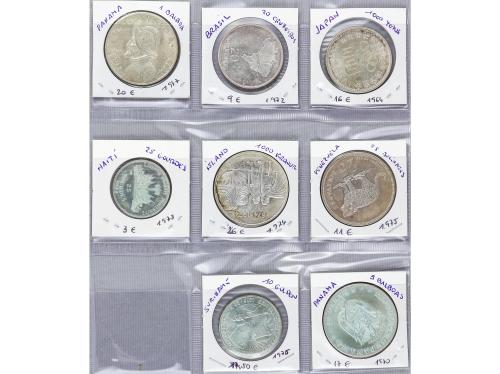 LOTES Y COLECCIONES EXTRANJERO. Lote Más de 80 monedas. Sigl