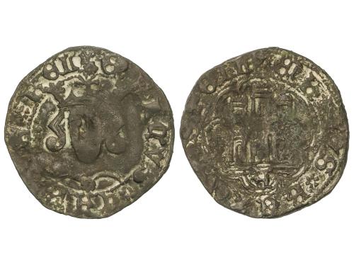 REINO DE CASTILLA Y LEON. Cuartillo. ENRIQUE IV. ÁVILA. Rev.