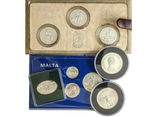 LOTES Y COLECCIONES EXTRANJERO. Lote Más de 80 monedas. Sigl