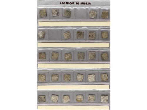 ALMOHADES. Lote 28 monedas Dirham. AR. Monedas tipo dirham c