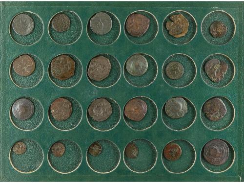 LOTES y COLECCIONES. Lote 164 Cobres. IMPERIO ROMANO a ISABE