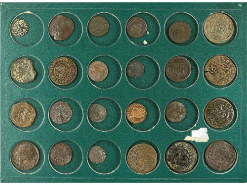 LOTES y COLECCIONES. Lote 164 Cobres. IMPERIO ROMANO a ISABE