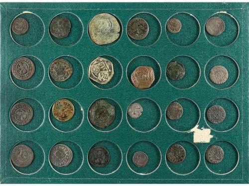 LOTES y COLECCIONES. Lote 164 Cobres. IMPERIO ROMANO a ISABE