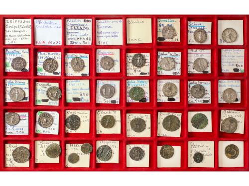 Lote 68 monedas. VARIOS EMPERADORES. AE,AR. Incluye Pequeños