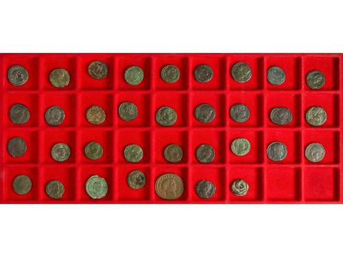 Lote 68 monedas. VARIOS EMPERADORES. AE,AR. Incluye Pequeños