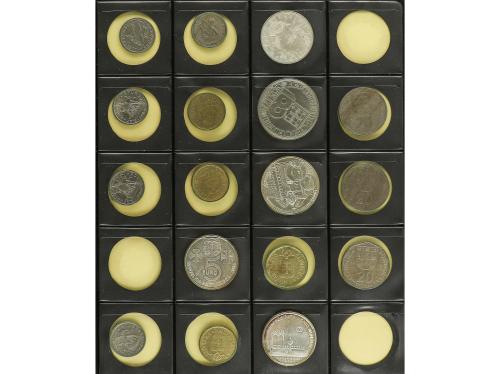 LOTES Y COLECCIONES EXTRANJERO. Lote centenares de monedas e