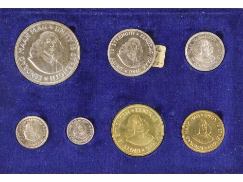 LOTES Y COLECCIONES EXTRANJERO. Lote 21 monedas. 1964 y 1976