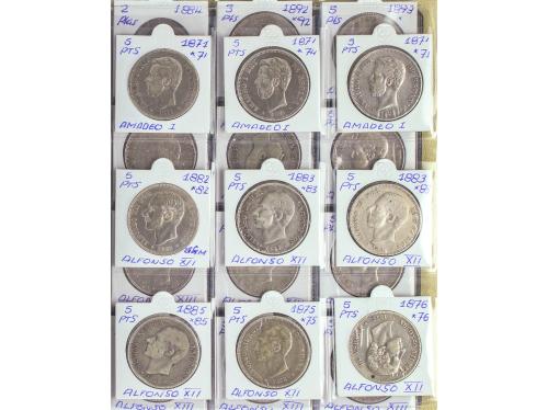 LOTES CENTENARIO. Lote 102 monedas 1 Céntimo a 5 Pesetas. AL