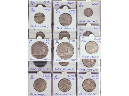 LOTES CENTENARIO. Lote alrededor de 139 monedas 1 Céntimo a 