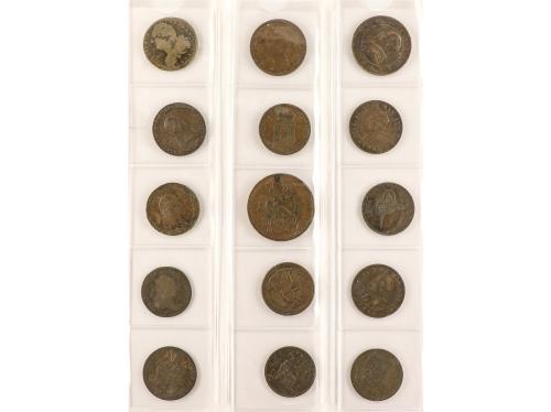 LOTES Y COLECCIONES EXTRANJERO. Lote más de 350 monedas. VAR