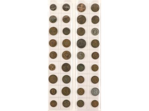 LOTES Y COLECCIONES EXTRANJERO. Lote más de 350 monedas. VAR