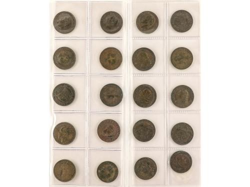 LOTES Y COLECCIONES EXTRANJERO. Lote más de 350 monedas. VAR
