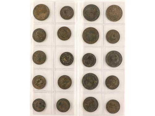 LOTES Y COLECCIONES EXTRANJERO. Lote más de 350 monedas. VAR