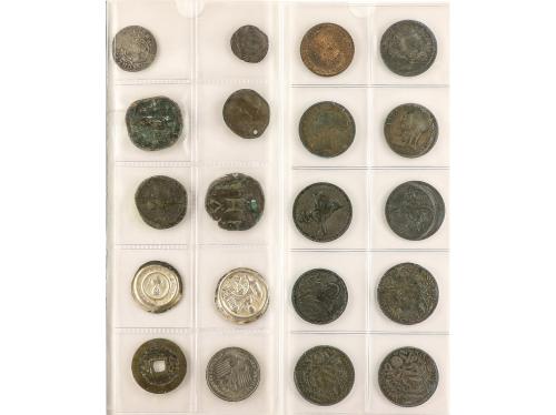 LOTES Y COLECCIONES EXTRANJERO. Lote más de 350 monedas. VAR