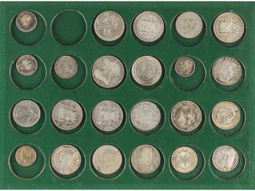 LOTES Y COLECCIONES EXTRANJERO. Lote Más de 90 monedas. Sigl