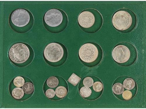 LOTES Y COLECCIONES EXTRANJERO. Lote Más de 90 monedas. Sigl