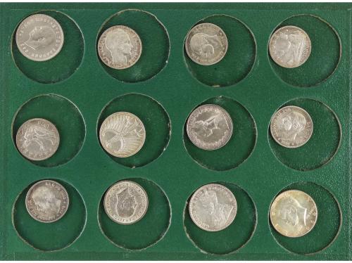 LOTES Y COLECCIONES EXTRANJERO. Lote Más de 90 monedas. Sigl