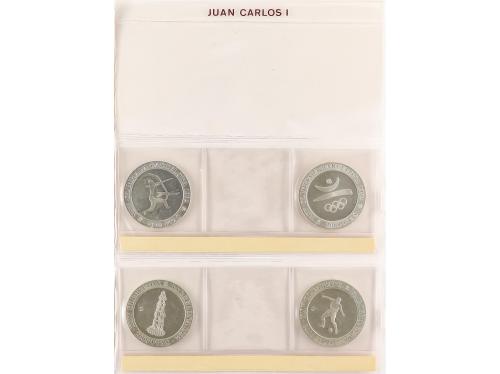 OLIMPIADA BARCELONA 1992. Lote 16 monedas 2000 Pesetas. 1990