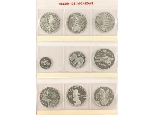 JUAN CARLOS I. Lote 21 monedas 1 a 12 Euros. 1997 a 2010. AR