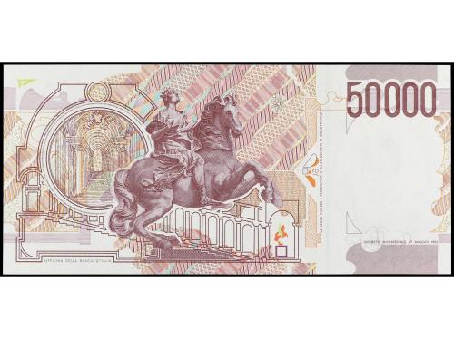 BILLETES EXTRANJEROS. Lote 4 billetes 50000 y 100000 Lire. 1