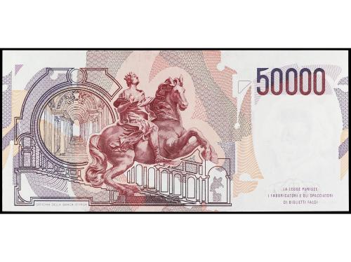 BILLETES EXTRANJEROS. Lote 4 billetes 50000 y 100000 Lire. 1