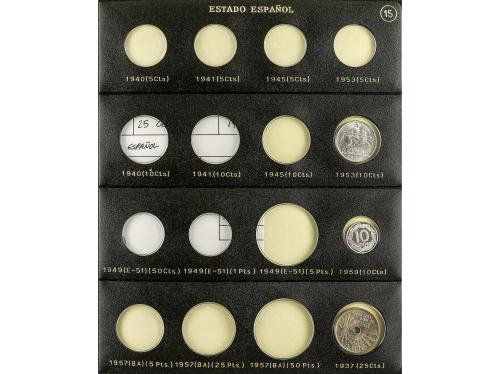 LOTES y COLECCIONES. Lote 66 monedas 5 Céntimos a 100 Peseta