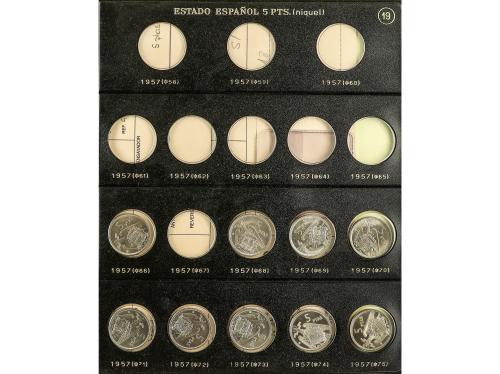 LOTES y COLECCIONES. Lote 66 monedas 5 Céntimos a 100 Peseta