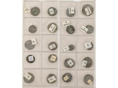 MUNDO ISLÁMICO. Lote 20 monedas. La mayoría de plata. A EXAM