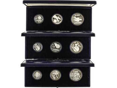 LOTES Y COLECCIONES EXTRANJERO. Lote 7 sets. 1977 a 1986. AR