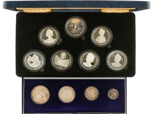 GRAN BRETAÑA. Lote 5 sets 30 monedas. 1972 a 1993. AR. Set 4