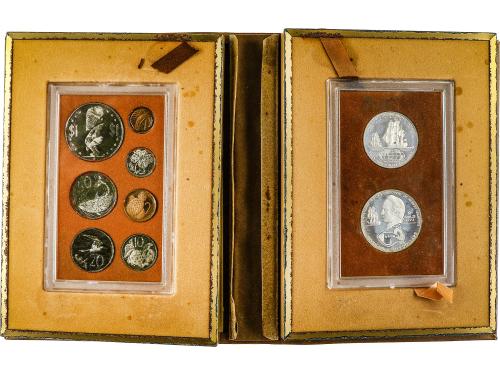 LOTES Y COLECCIONES EXTRANJERO. Lote 12 sets 1 Cent 10 Dolla