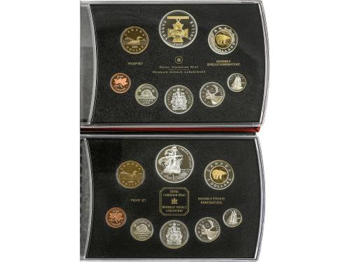 LOTES Y COLECCIONES EXTRANJERO. Lote 16 sets. 1976 a 2007. C