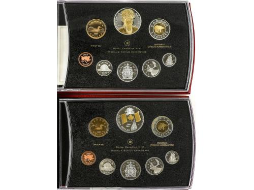 LOTES Y COLECCIONES EXTRANJERO. Lote 16 sets. 1976 a 2007. C