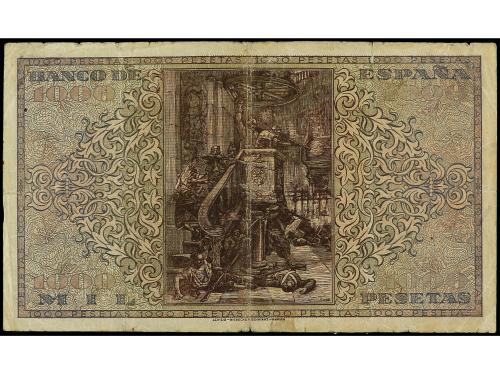 ESTADO ESPAÑOL. 1.000 Pesetas. 20 Mayo 1938. Defensa del Púl