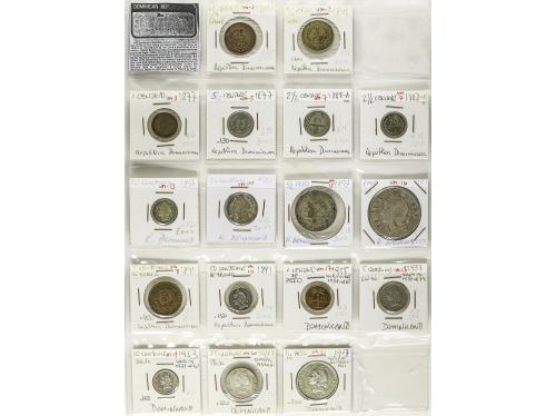 LOTES Y COLECCIONES EXTRANJERO. Lote 305 monedas. Siglo XIX-