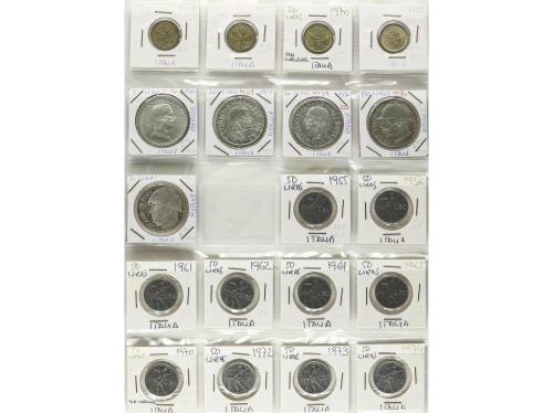 LOTES Y COLECCIONES EXTRANJERO. Lote 296 monedas. Siglo XIX-