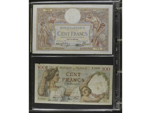 BILLETES EXTRANJEROS. Lote alrededor 120 billetes. S.XX. Col