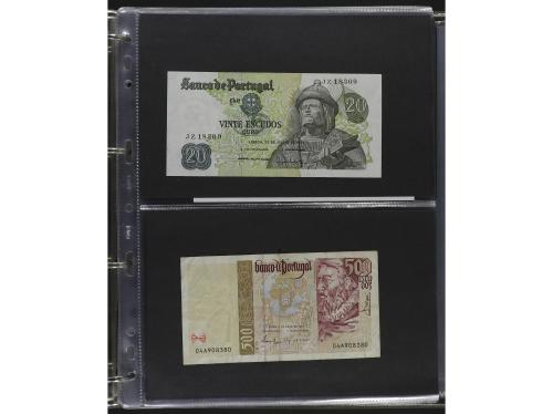 BILLETES EXTRANJEROS. Lote alrededor 120 billetes. S.XX. Col